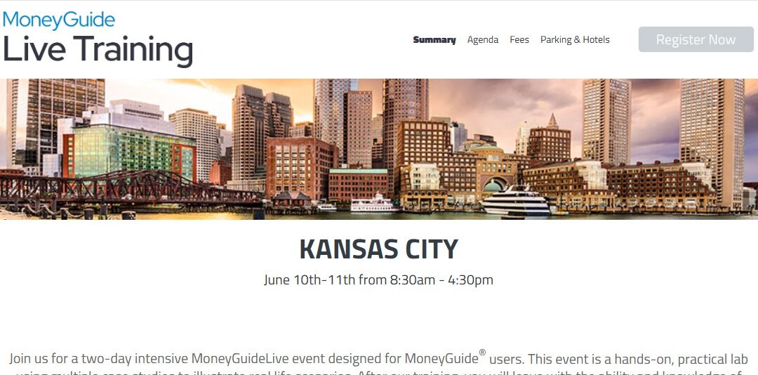 Attending MoneyGuide Pro’s Deep Dive Conference